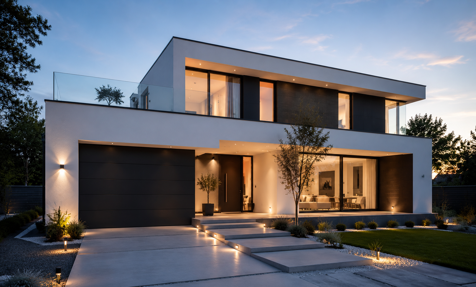 Proiect 2 — Casă în stil minimalist